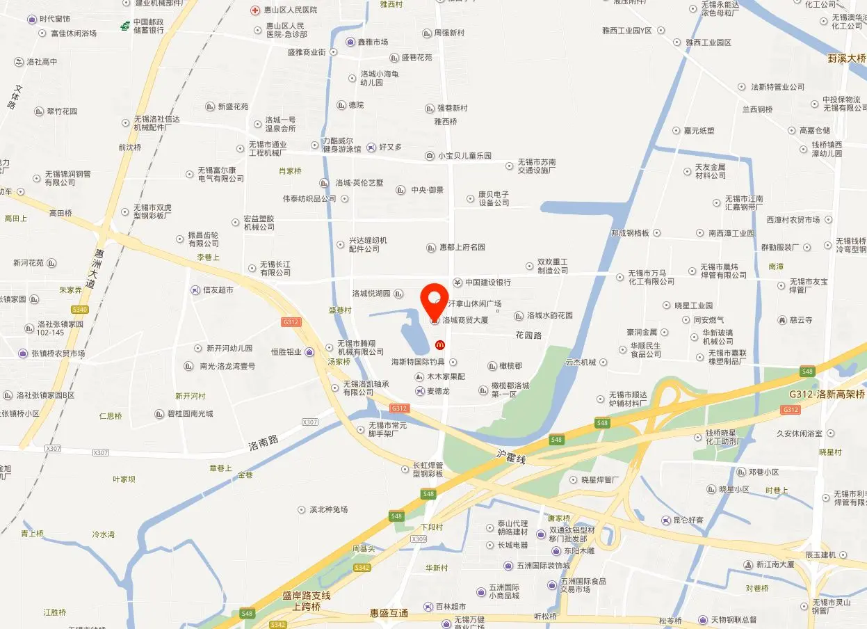 无锡恒通商务广场地图位置